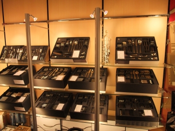 Deel van de bestek cassettes